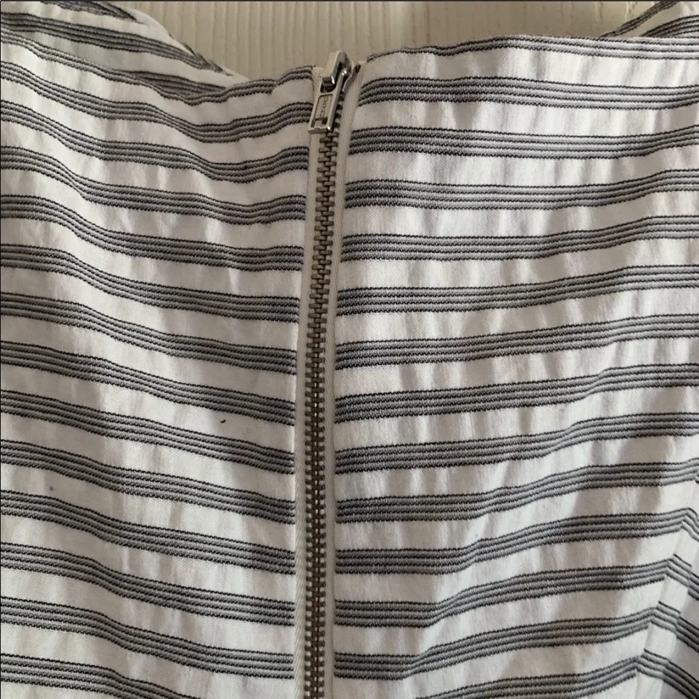 WAYF Striped Crop Top Large C125 - Picture 4 of 6